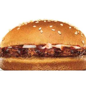 Flame-Grilled BBQ Hamburger