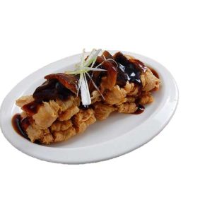 Fried Beancurd Skin with Shitake Mushroom in Oyster Sauce by North Park