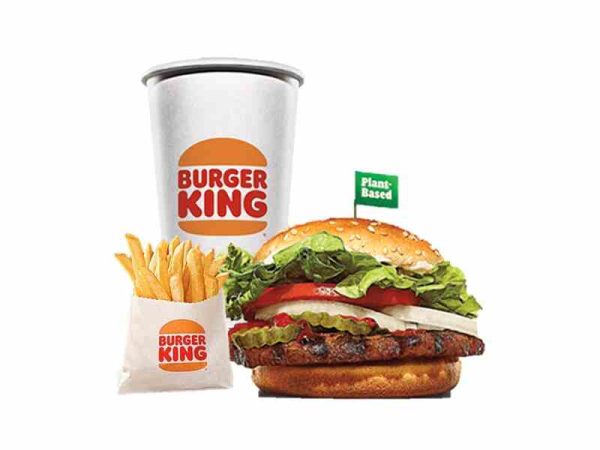 Plant-Based Whopper Meal Jr