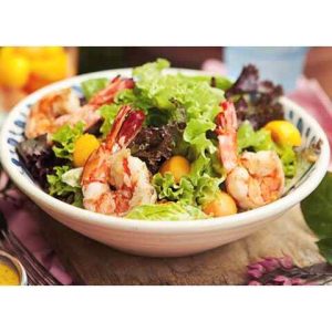 Prawn Salad with Mango Papaya Vinaigrette