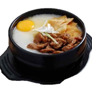 Sliced Tender Beef Congee by North Park