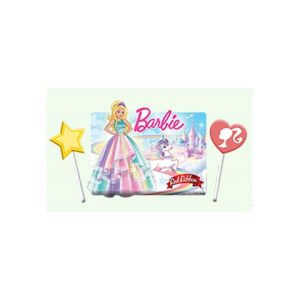 BARBIE THEME TOPPER by Red Ribbon