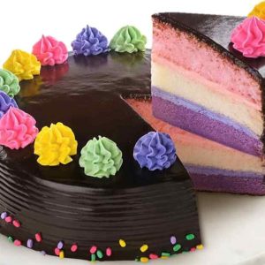 GoldilocksChoco Rainbow Magic Cake