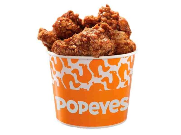 6pc glazed chicken-popeyes