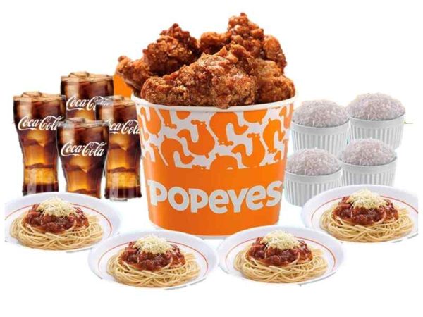 8pc glazed chicken bundle A-popeyes