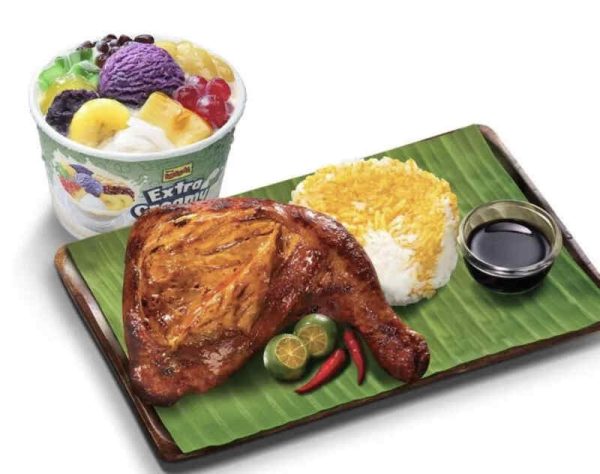 Paa large- PM 1 (with drink) and Extra Creamy Halo-Halo 8oz