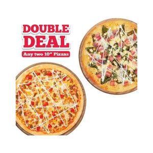 1 Classic Pizza + 1 Classic or Finest Pizza