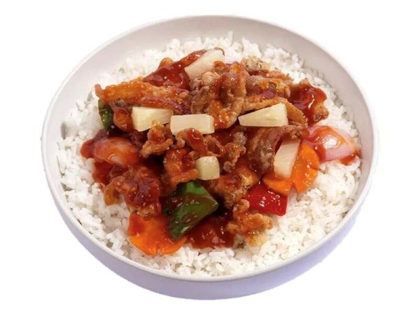 Sweet and Sour Fish Fillet Bowl by Max's