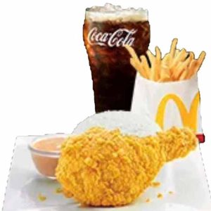 1-pc. Chicken McDo with Fries – Small Meal