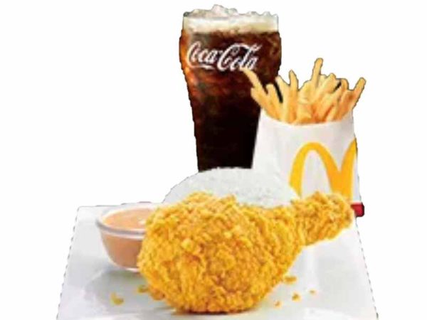 1-pc. Chicken McDo with Fries – Small Meal