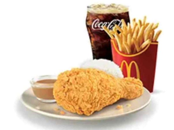 1pc Chicken Mcdo with Fries Large Meal