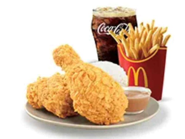 2-pc Chicken Mcdo with Fries Large Meal | PINOY CUPID GIFTS