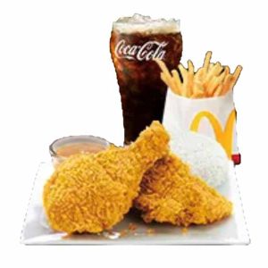 2-pc Chicken Mcdo with Fries Small Meal