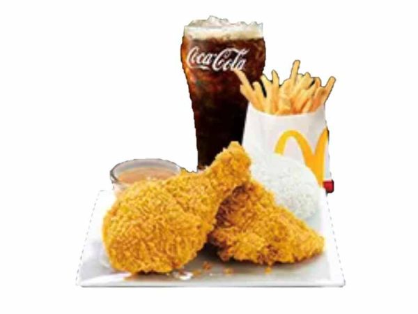 2-pc Chicken Mcdo with Fries Small Meal