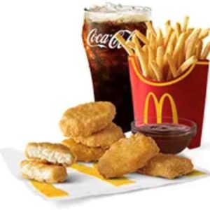 6-pc. Chicken McNuggets with Fries Large Meal