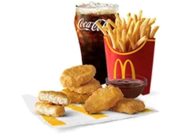 6-pc. Chicken McNuggets with Fries Large Meal