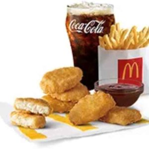 6-pc. Chicken McNuggets with Fries Small Meal