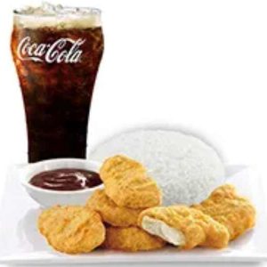 6-pcs Chicken McNuggets with Rice Large Meal