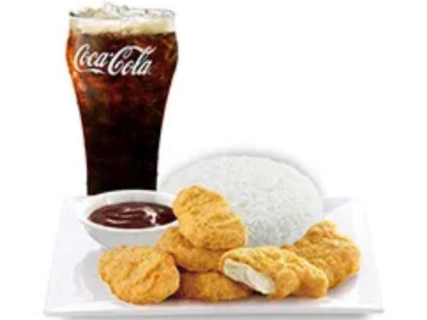 6-pcs Chicken McNuggets with Rice Large Meal