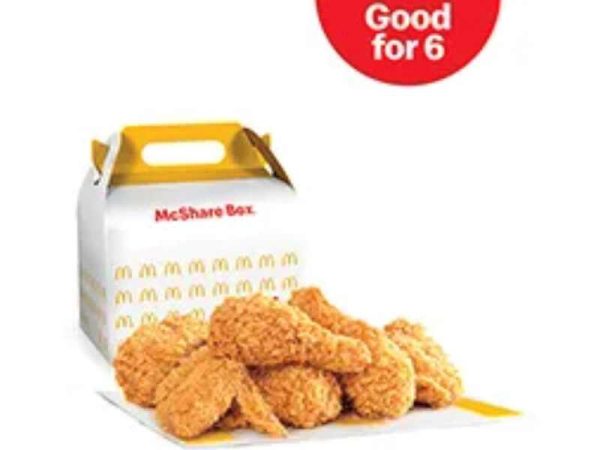 6pc Chicken McShare Box