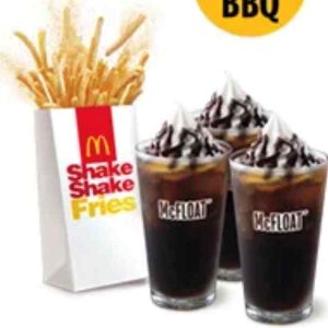 BFF Shake Shake Fries N' McFloat Combo BBQ