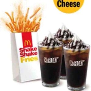 BFF Shake Shake Fries N' McFloat Combo Cheese