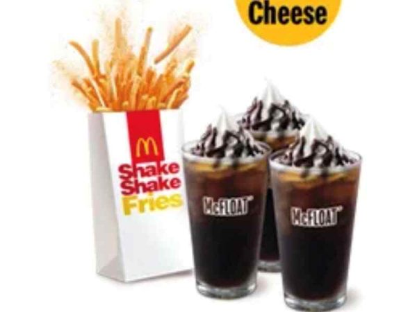 BFF Shake Shake Fries N' McFloat Combo Cheese