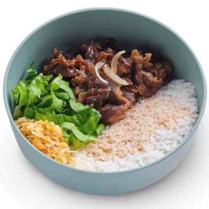Beef Bulgogi Korean Rice Bowl Ala Carte