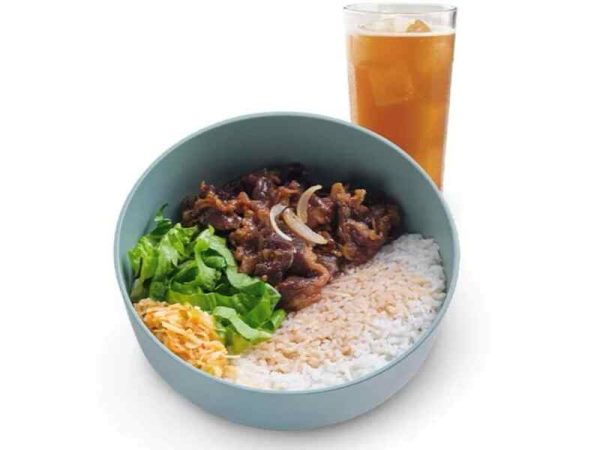 Beef Bulgogi Korean Rice Bowl meal