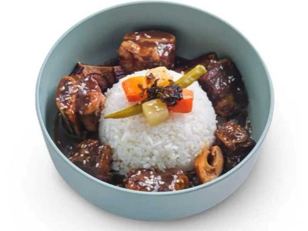 Beef Stew Korean Rice Bowl by BonChon