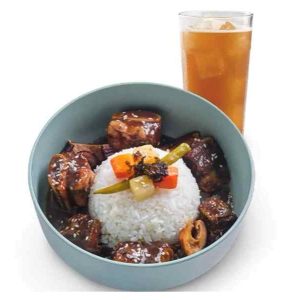 Beef Stew Korean Rice Bowl Meal