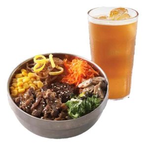 Bibimbowl Meal with Drink