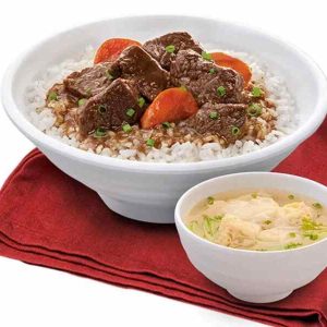 Braised Beef with Rice Combo Ala Carte-Chowking