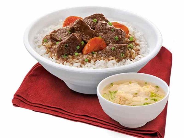 Braised Beef with Rice Combo Ala Carte-Chowking