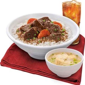 Braised Beef with Rice Combo with Drink-Chowking