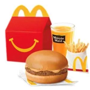 Burger Mcdo with Fries Happy meal