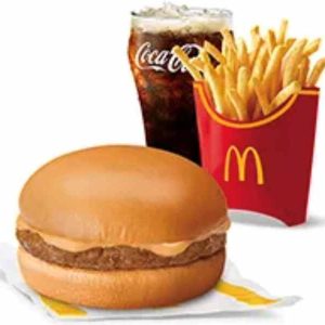 Burger Mcdo with Fries Large Meal