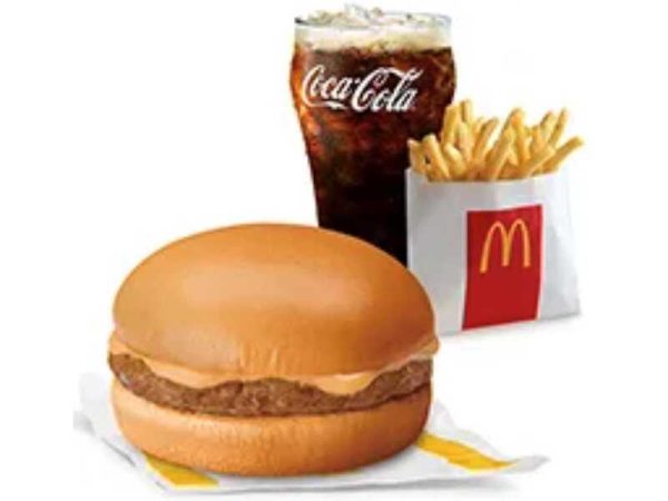 Burger Mcdo with Fries Small Meal