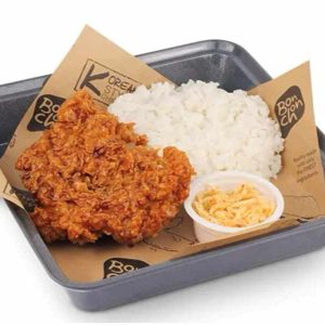 Chikin Chops Rice ala Carte by Bonchon