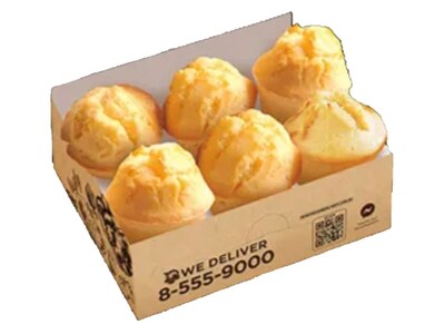 Corn Muffins - Box of 6