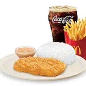 Crispy Chicken Fillet with Fries Medium Meal