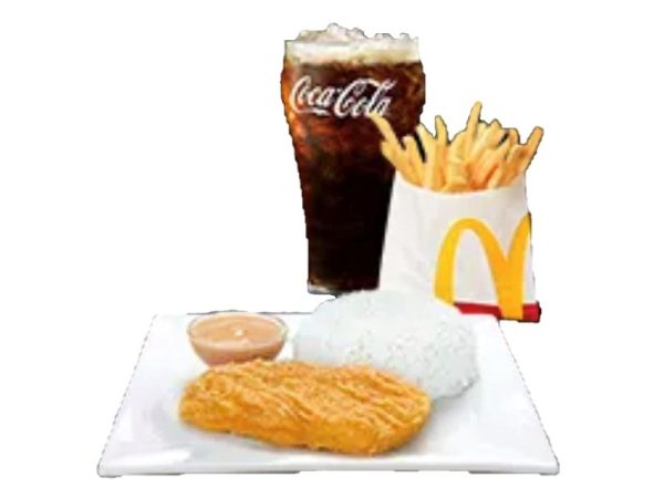 Crispy Chicken Fillet with Fries Small Meal