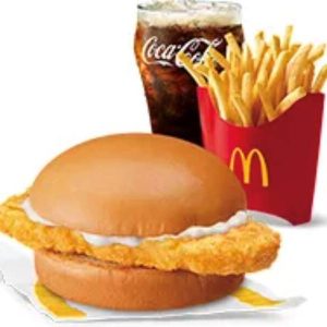 Crispy Chicken Sandwich with Fries MediumMeal