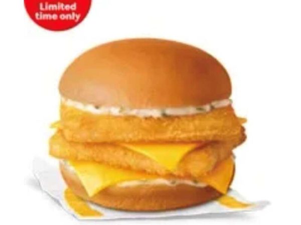 Double Crispy Fish Fillet Sandwich-Solo