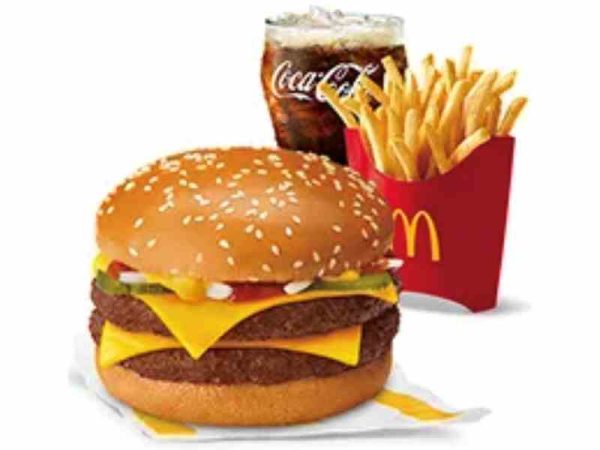 Double Quarter Pounder with Cheese Large Meal