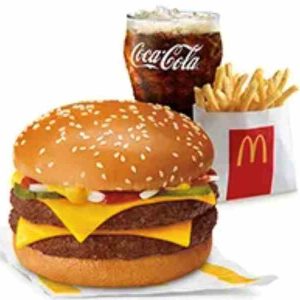 Double Quarter Pounder with Cheese Small Meal