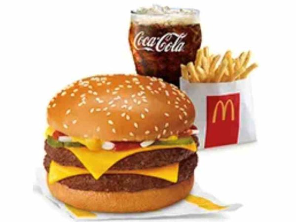 Double Quarter Pounder with Cheese Small Meal