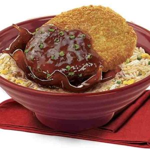 Imperial Chicken Chop with Egg Fried Rice-Chowking