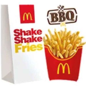 Large Shake Shake Fries BBQ