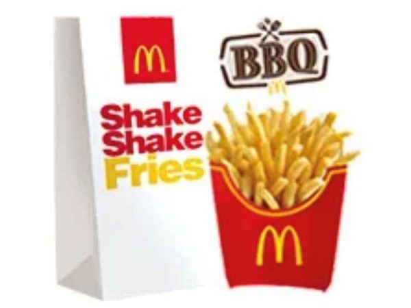 Large Shake Shake Fries BBQ